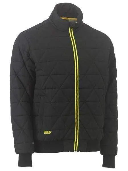 Bisley Quilted Bomber Jacket BJ6976 Metro Workwear.